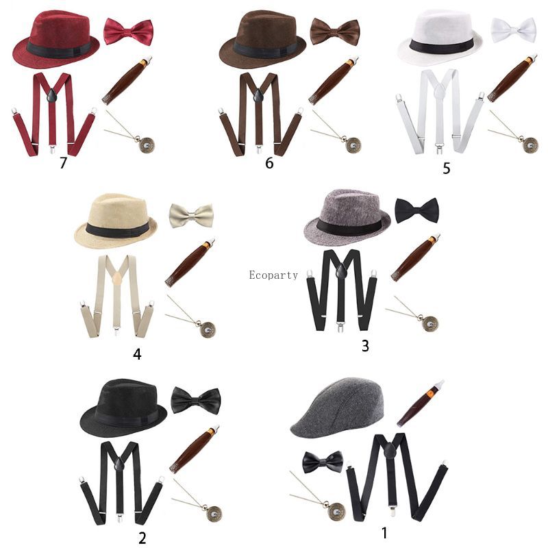 Men'S Accessories In The 1920S - Disraze-Gorras planas clásicas Trilby para hombre,