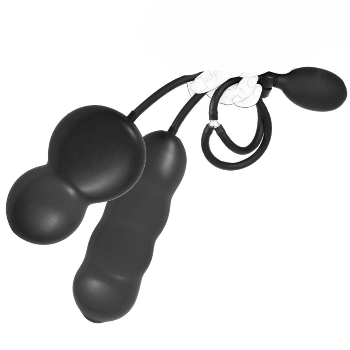 Men'S Vegan Accessories - Tapón Anal Gay Inflable, Tapones Anales