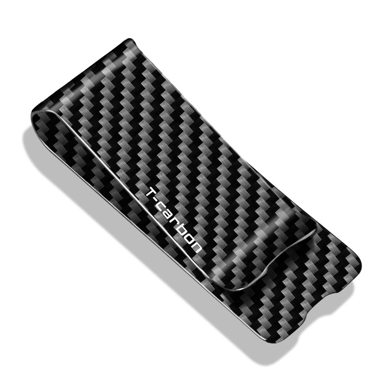 Money Clip Slim - Clip de fibra de carbono para