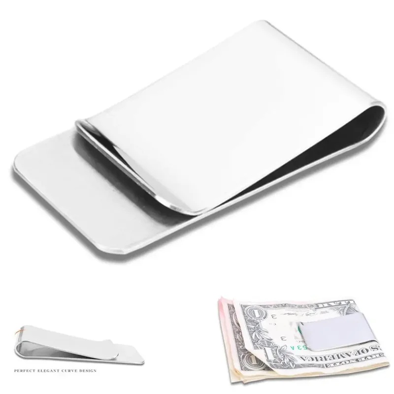 Money Clip Slim - Clip Metálico Delgado de Alta Calidad