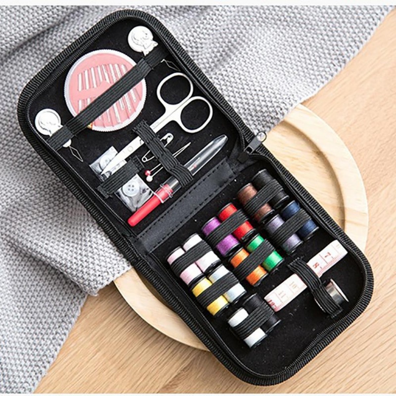 Men Accessories Kit Bag - Kit de costura portátil, Mini caja