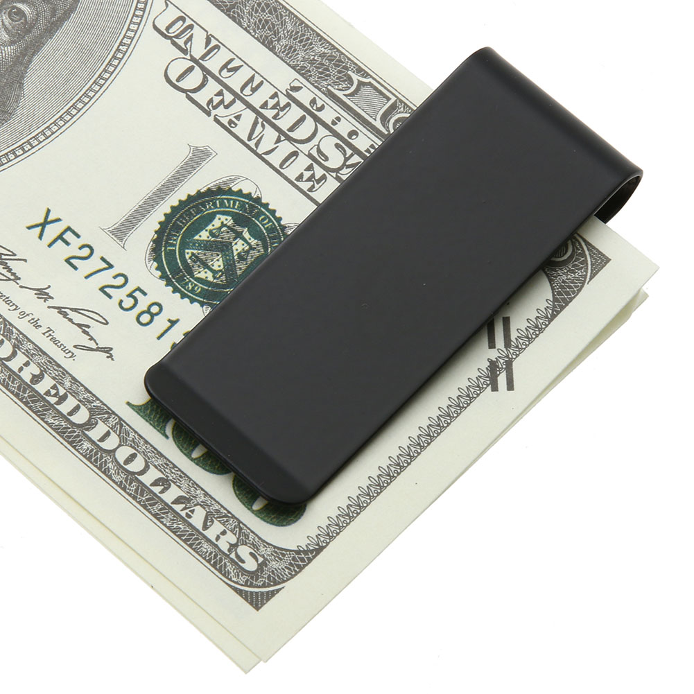 Money Clip Slim - Clip para Billetes de Acero Inoxidable,