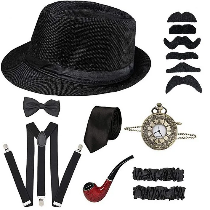 Men'S Accessories In The 1920S - Accesorios de fiesta para hombre, disfraz