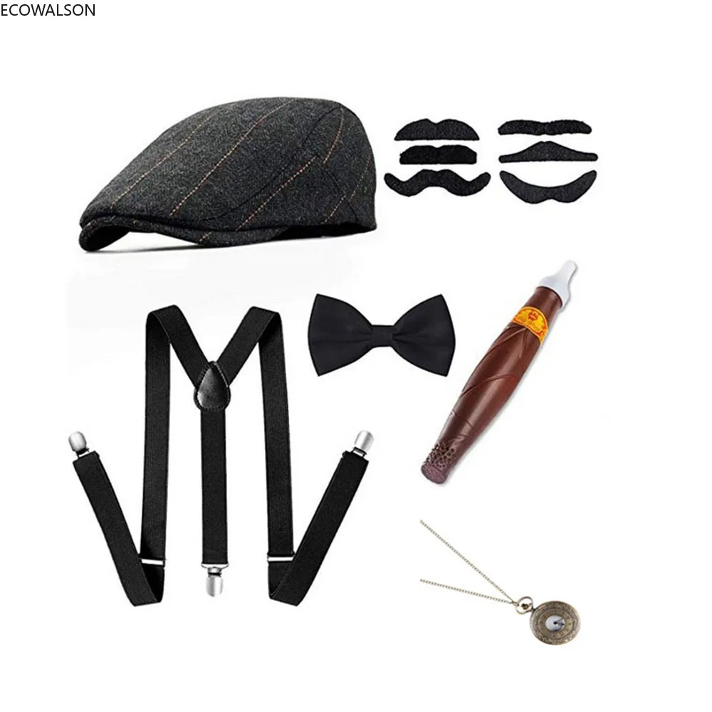 Men'S Accessories In The 1920S - Conjunto de 5 Accesorios de Vestuario