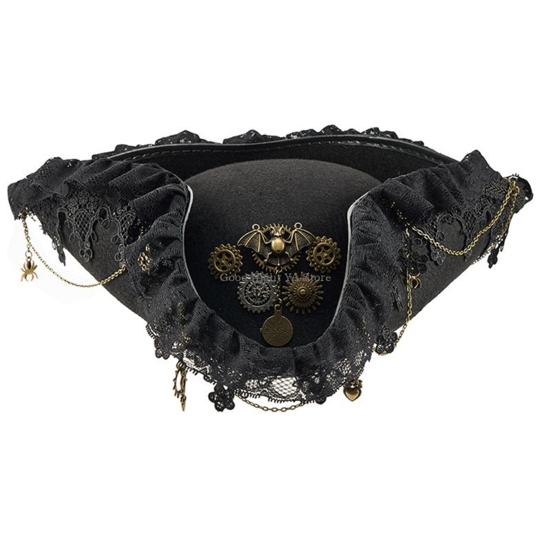 Men'S Victorian Accessories - Lace Trim Bat Gear Gear Pirate