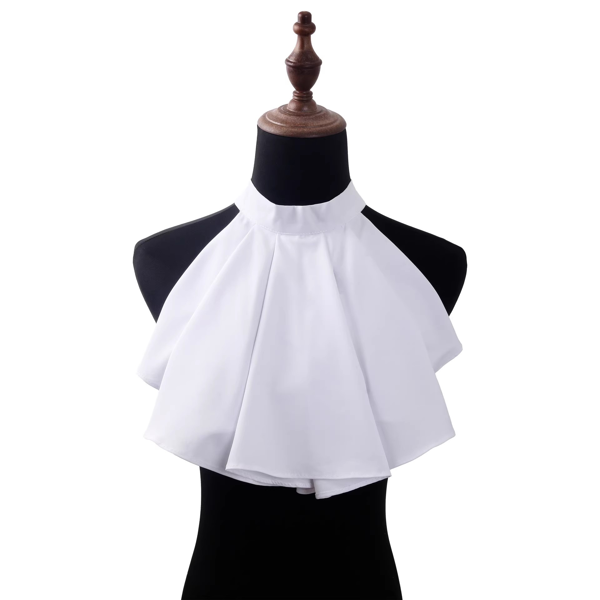 Men'S Victorian Accessories - Collar Victoriano con Volantes de Encaje,