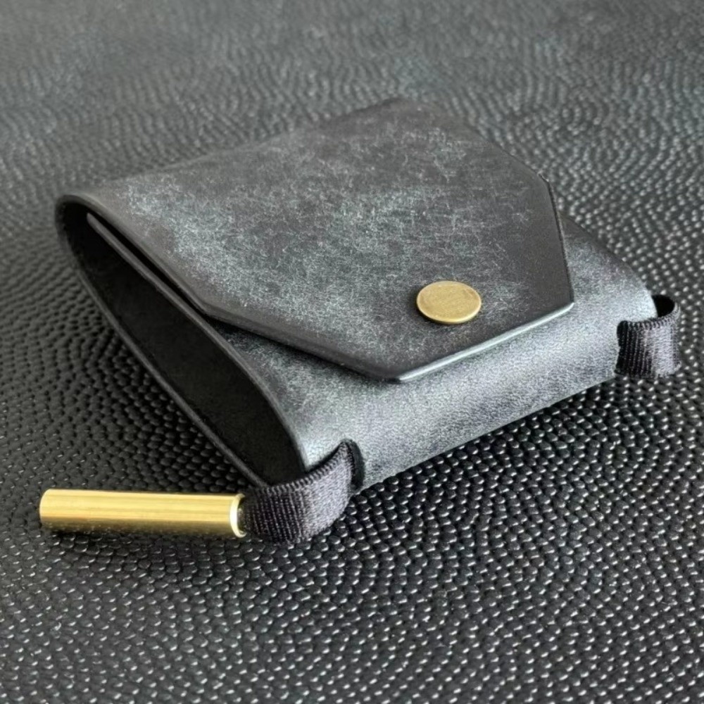 Money Clip Slim - Cartera Pequeña de Color Sólido para
