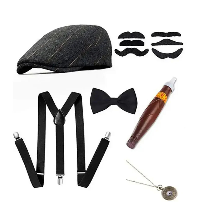 Men'S Accessories In The 1920S - Conjunto de Disfraz de Gangster de