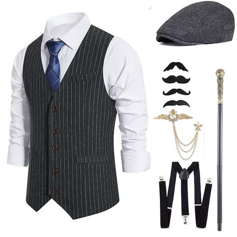 Men'S Accessories In The 1920S - Conjunto de disfraz y accesorios de