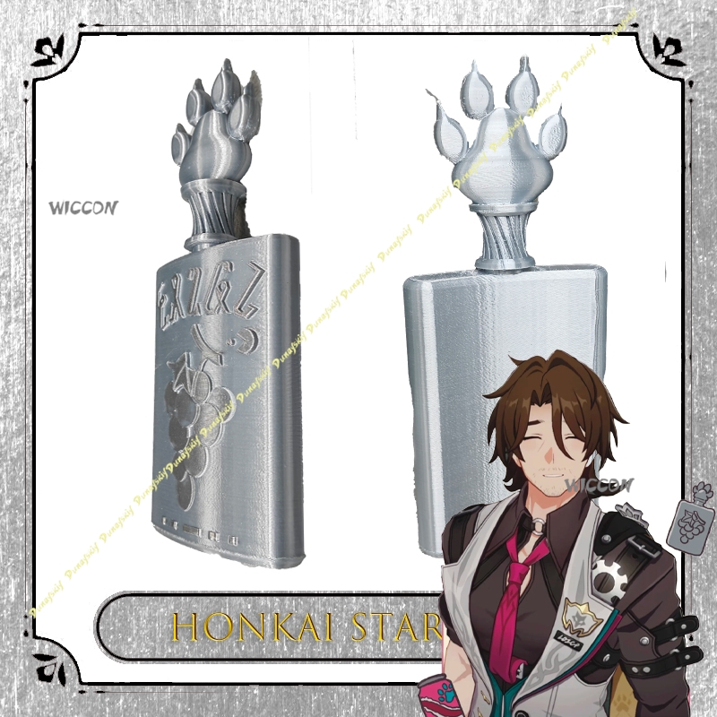 Men'S Suit Accessories - BHonkai Star Rail Gallagner Flask, accesorio