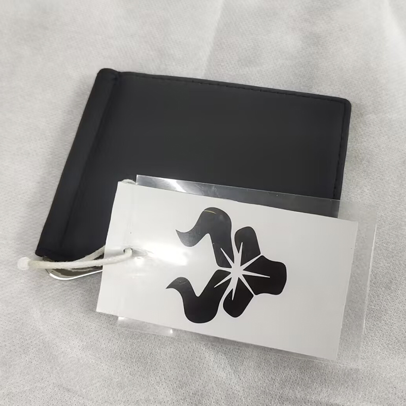 Money Clip Slim - Monedero delgado para hombre de cuero