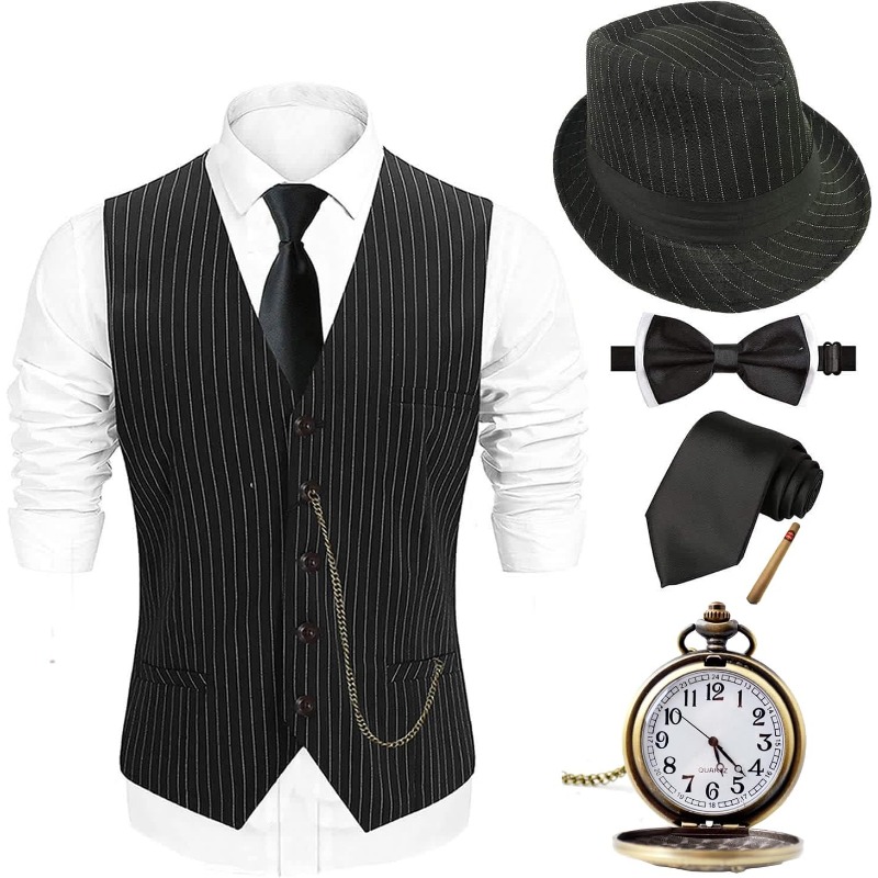 Men'S Accessories In The 1920S - Disfraz de Hombre de los Años