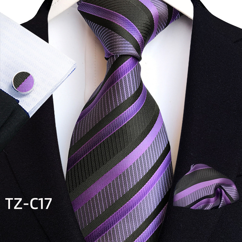 Men'S Accessories Essentials - Corbata de tela Jacquard roja para