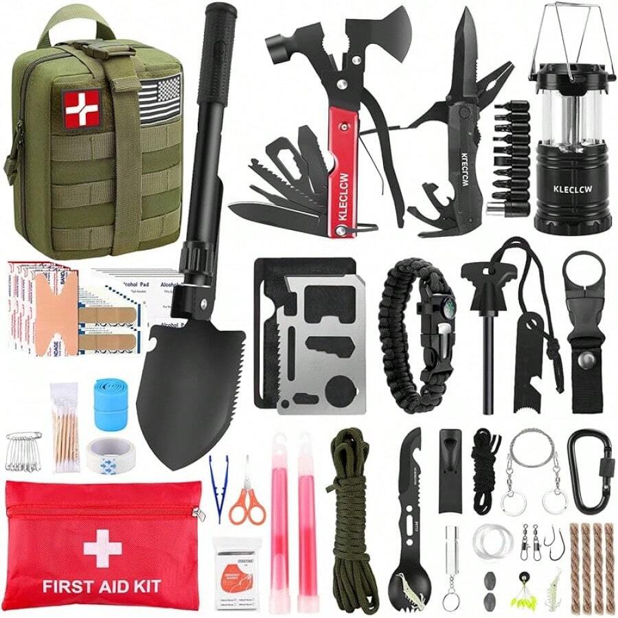 Men Accessories Kit Bag - Kit de supervivencia y botiquín de