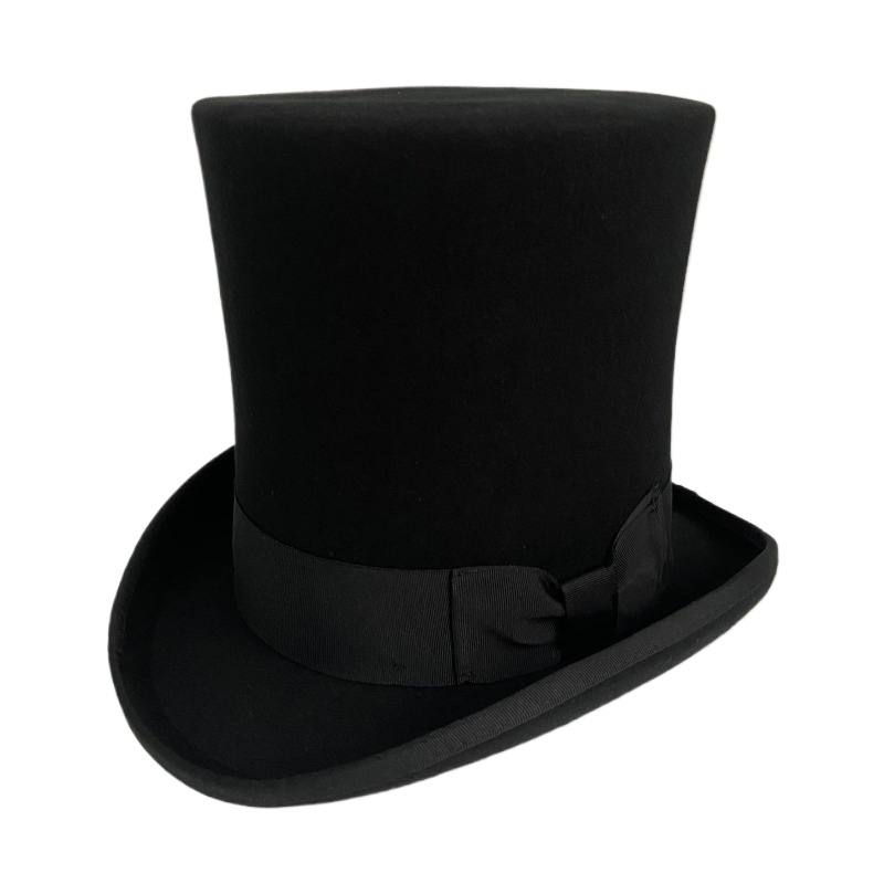 Men'S Victorian Accessories - Sombrero de copa de fieltro de