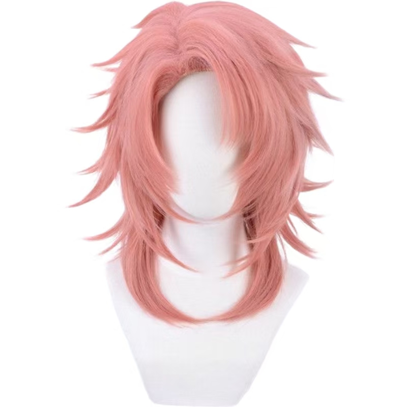 Peluca de Cosplay Sabito Rosa  - Mens Accessories Style reseña y precio