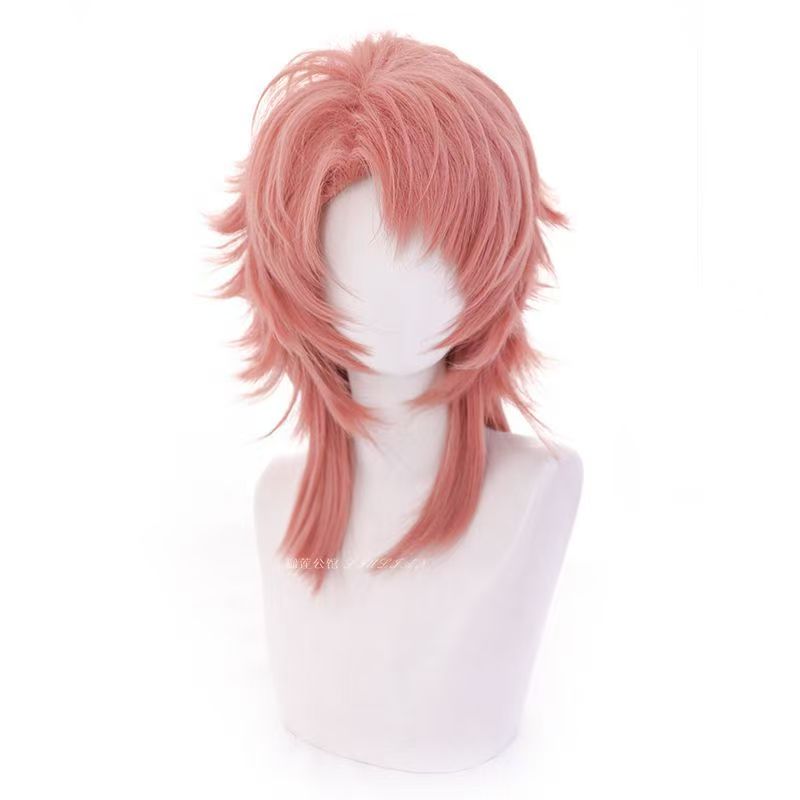 Peluca de Cosplay Sabito Rosa  - Mens Accessories Style reseña y precio