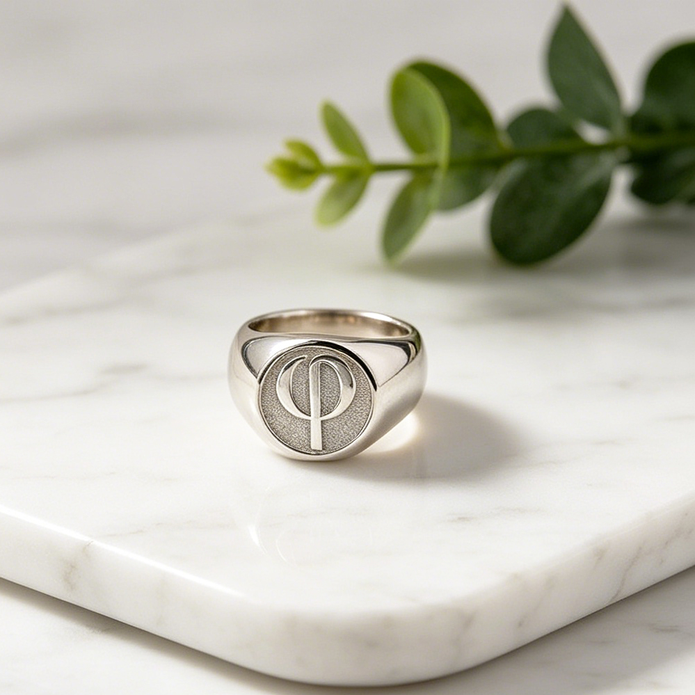 Anillo de Sello Personalizado  - Signet Ring Men reseña y precio