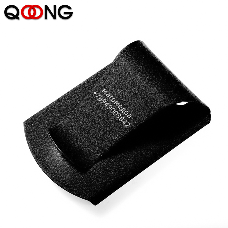 QOONG-soporte para tarjetas de - Money Clip Slim reseña y precio