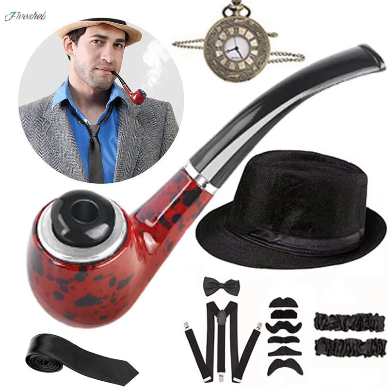 Disfraz de Cosplay del gran Ga - Men'S Accessories In The 1920S reseña y precio