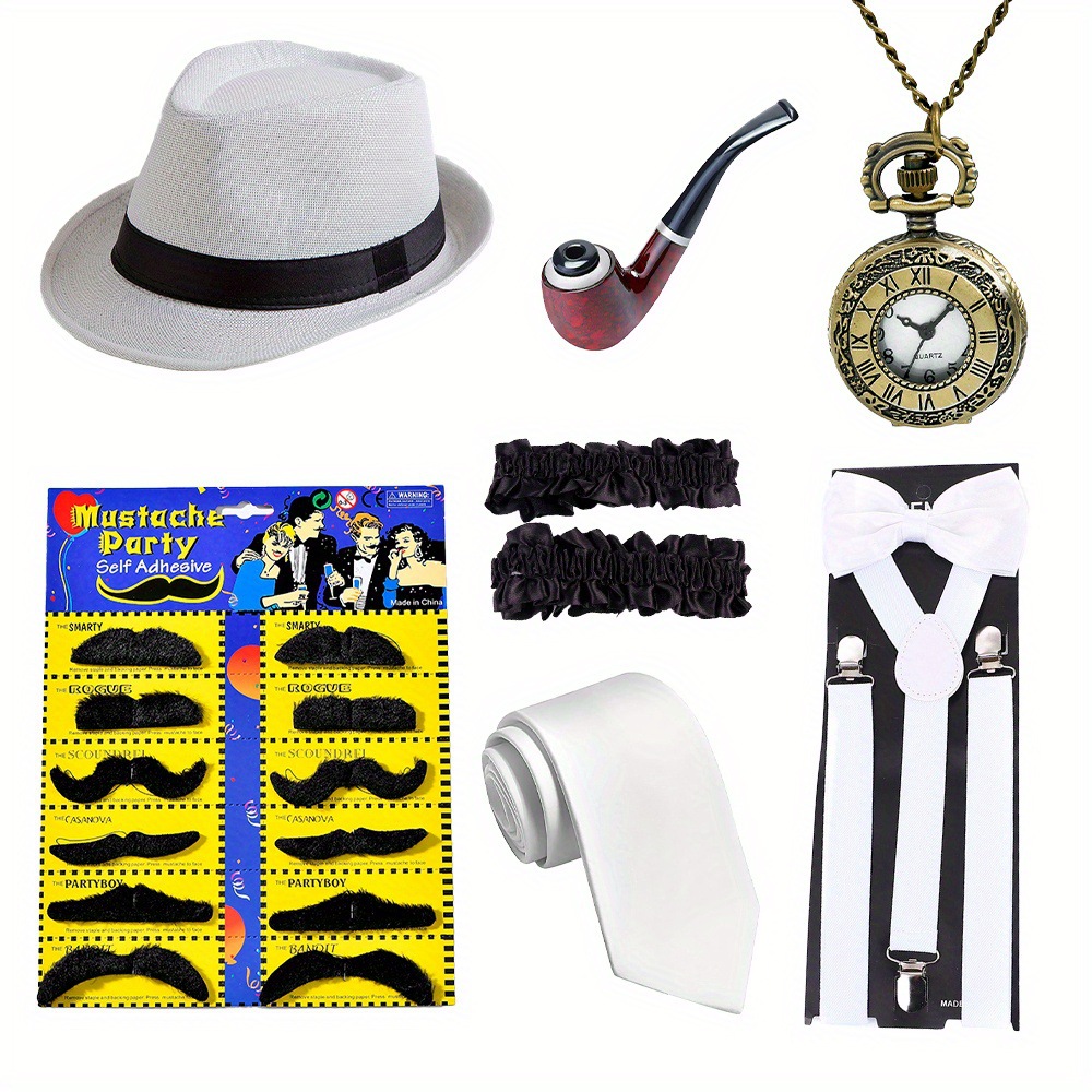 Disfraz de gangster estilo Gat - Men'S Accessories In The 1920S reseña y precio