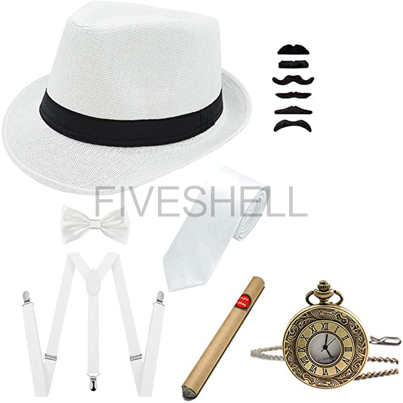 Conjunto de accesorios de disf - Men'S Accessories In The 1920S reseña y precio