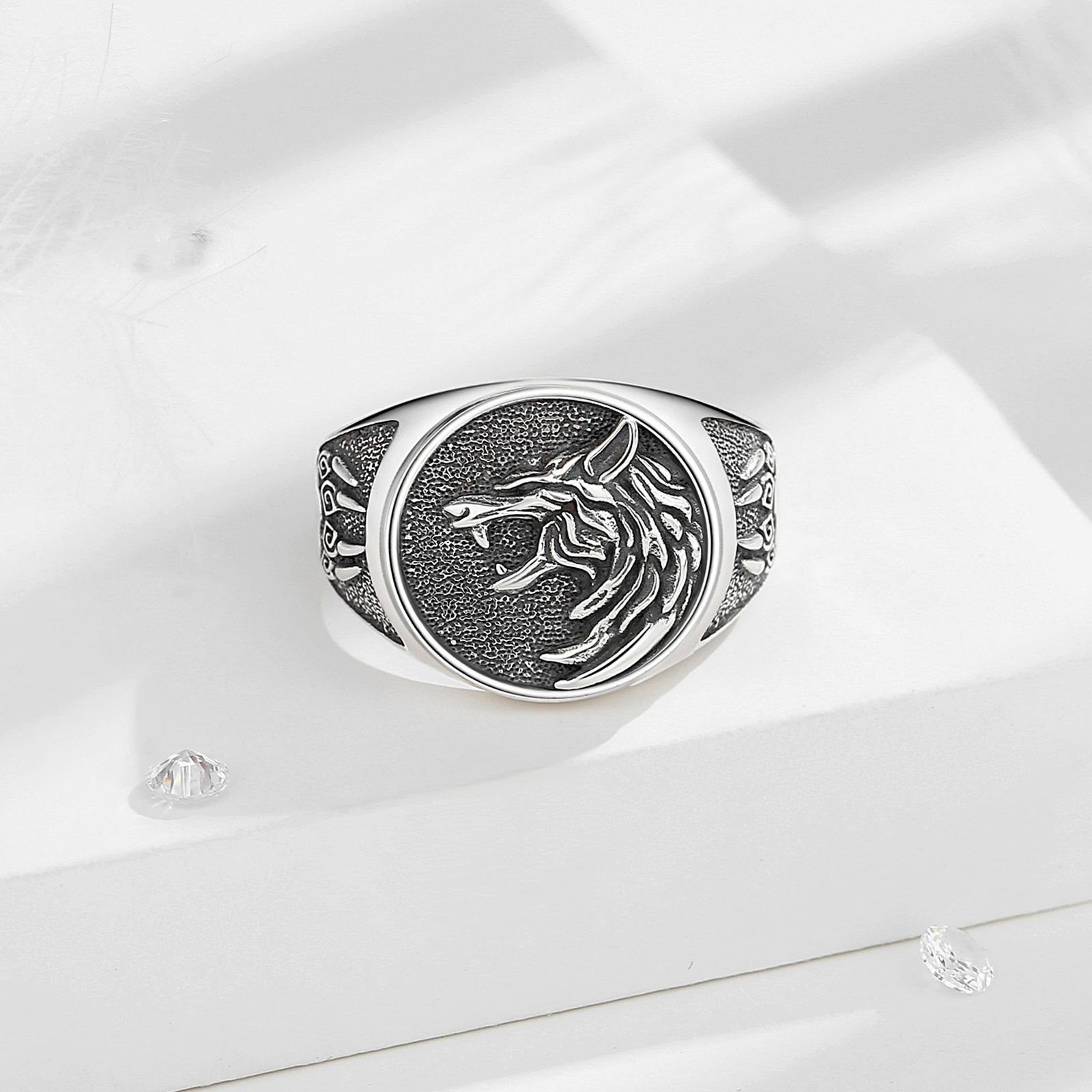 Eudora-anillo ajustable de Pla - Signet Ring Men reseña y precio
