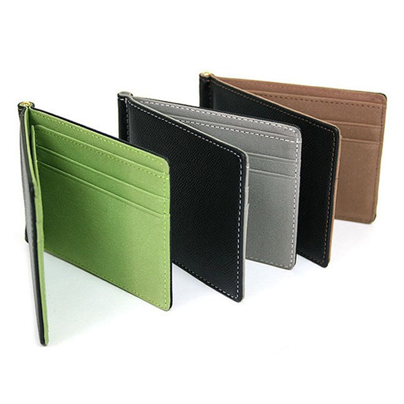 Billetera delgada de cuero par - Money Clip Slim reseña y precio