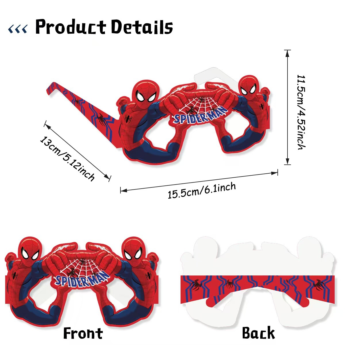 8 Piezas de Gafas de Papel Eco - Men Accessories For Birthday Gift reseña y precio
