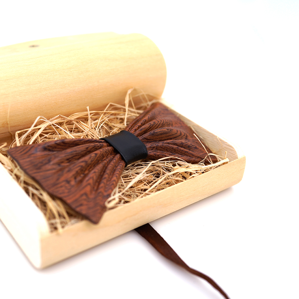 Pajarita de madera para hombre - Men'S Accessories On Sale reseña y precio
