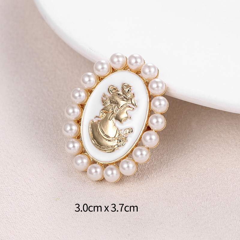 Broche de camafeo de perlas de - Men'S Victorian Accessories reseña y precio