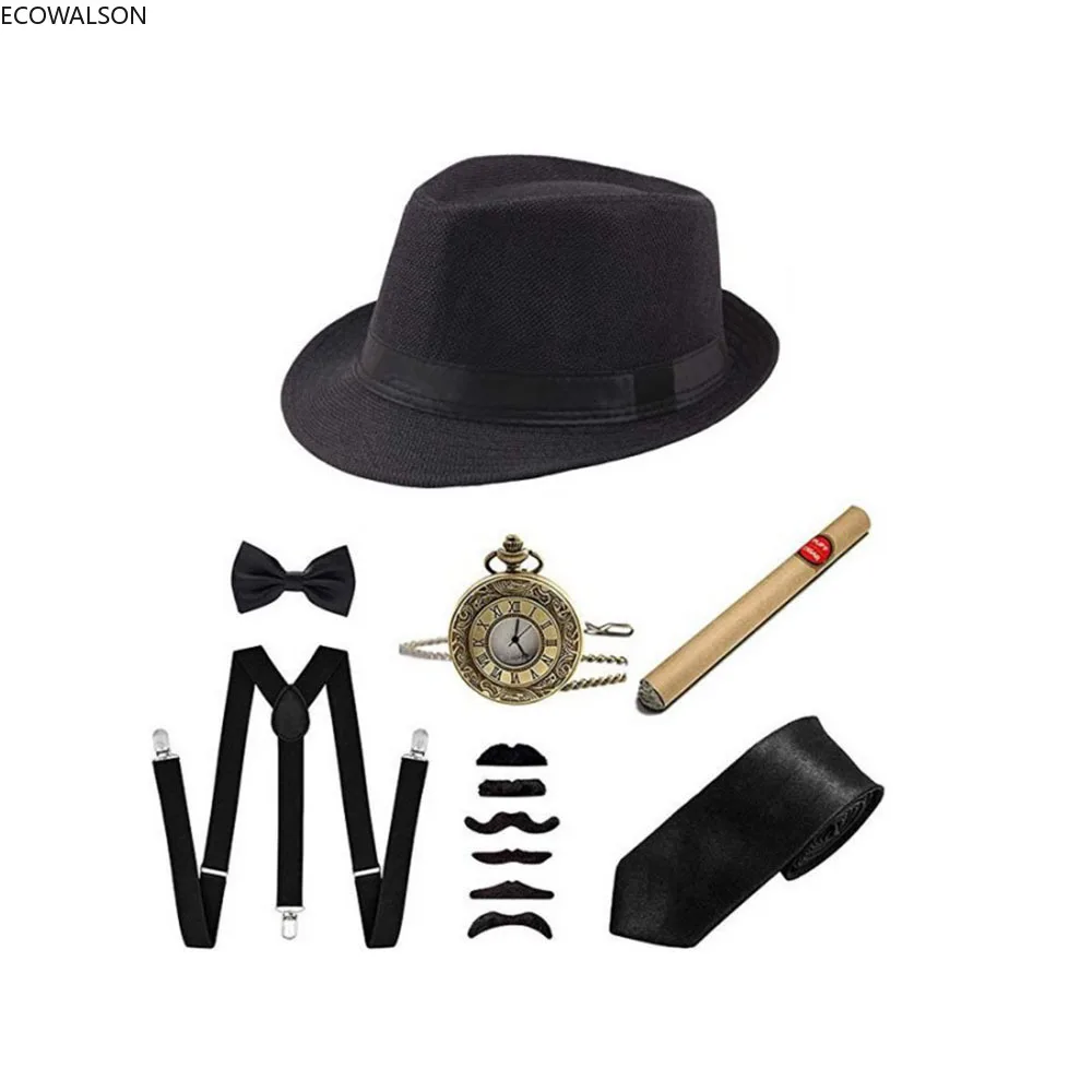 Conjunto de 5 Accesorios de Ve - Men'S Accessories In The 1920S reseña y precio