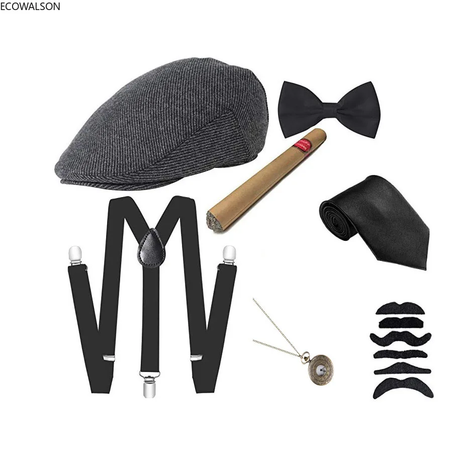 Conjunto de 5 Accesorios de Ve - Men'S Accessories In The 1920S reseña y precio