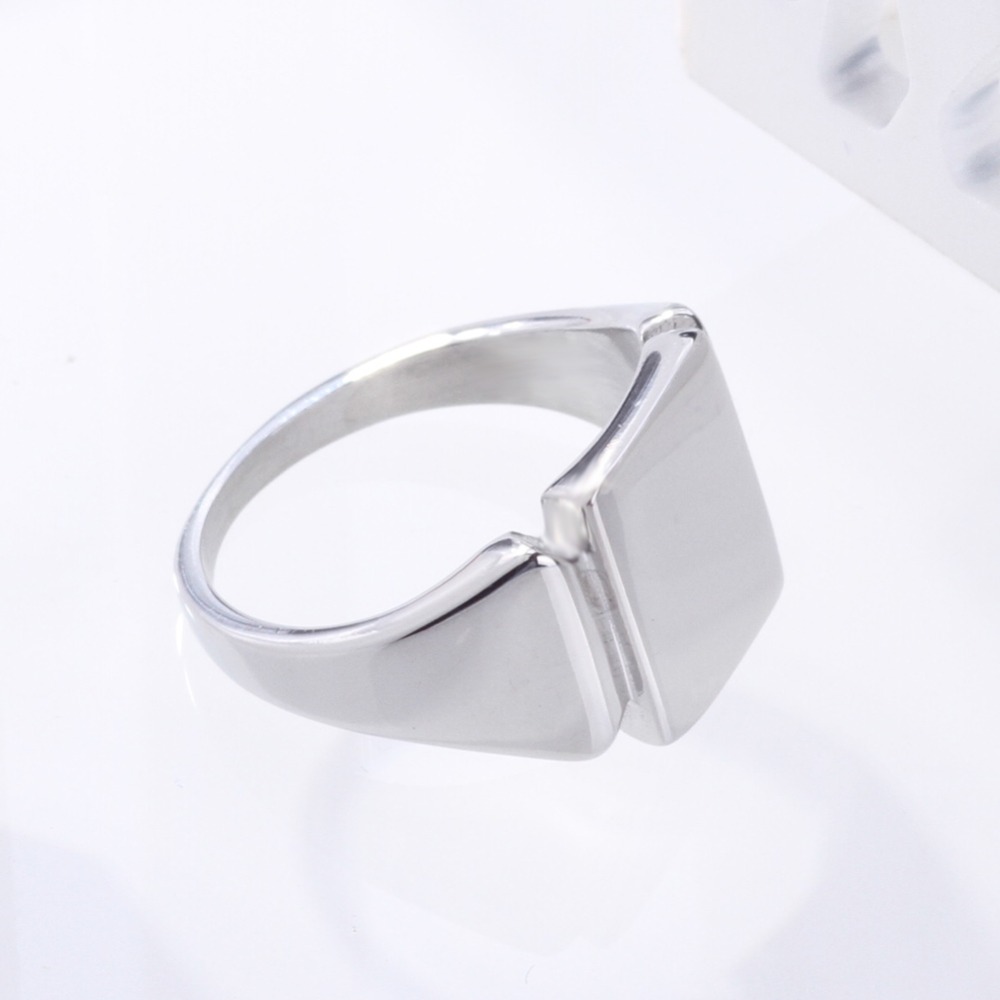 Soul Men Anillos de acero de t - Signet Ring Men reseña y precio