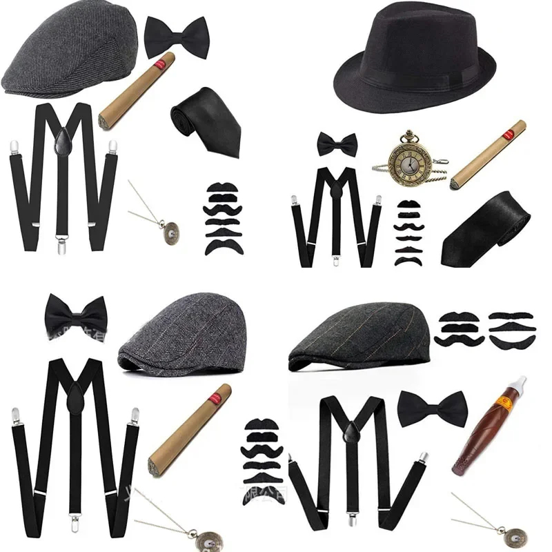 Conjunto de Disfraz de Gangste - Men'S Accessories In The 1920S reseña y precio