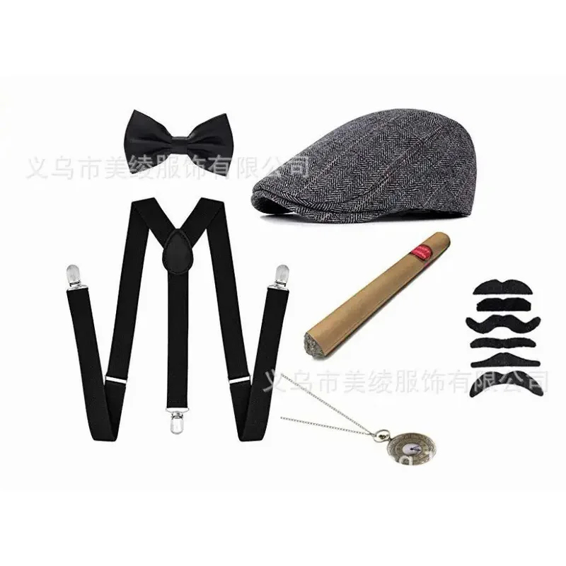Conjunto de Disfraz de Gangste - Men'S Accessories In The 1920S reseña y precio