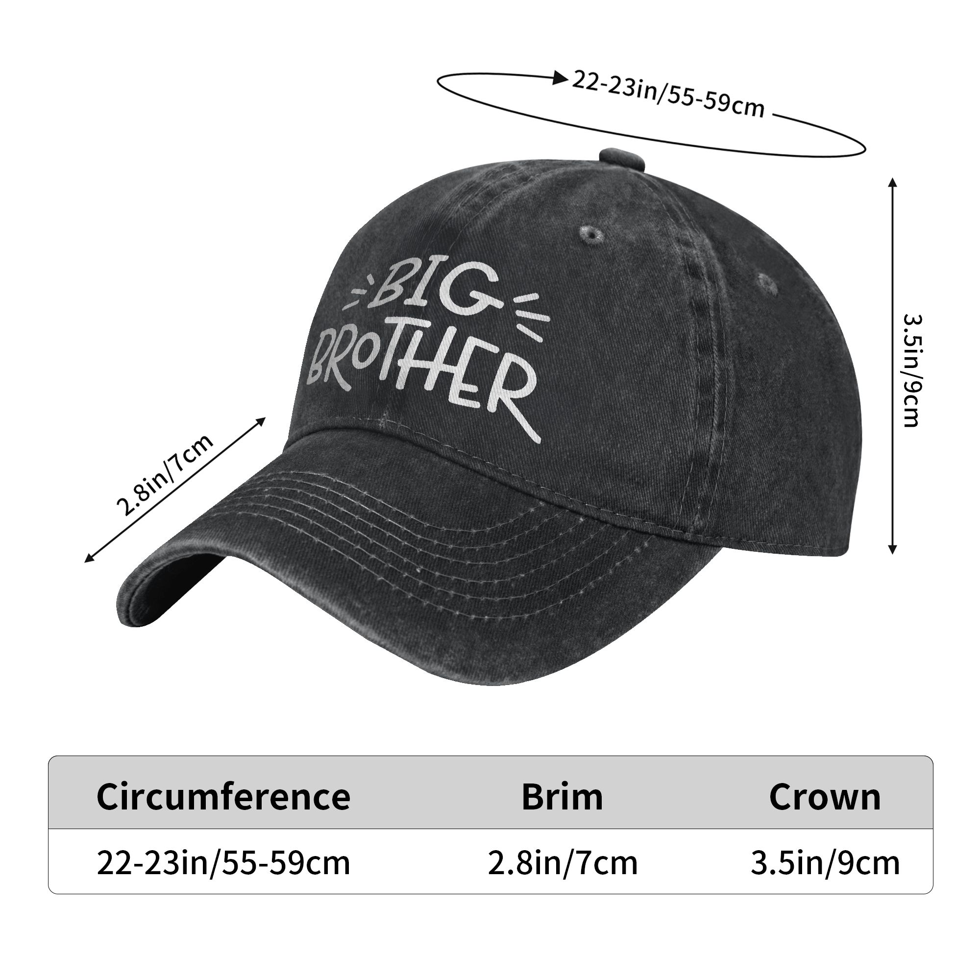 Gorra de béisbol Big Brother,  - Men'S Accessories On Sale reseña y precio