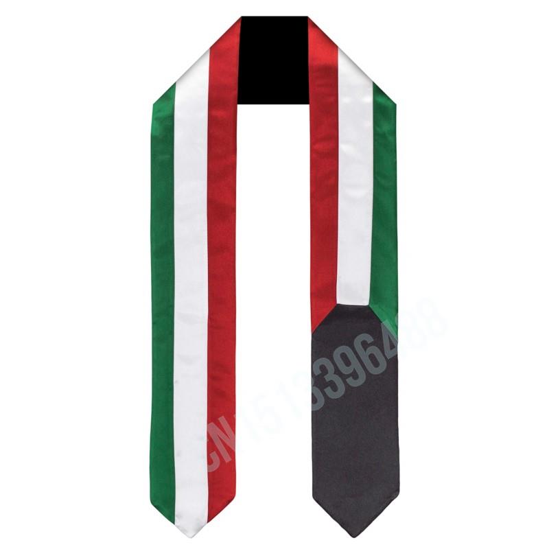 Bufanda con bandera de Kuwait, - Men Accessories Kuwait reseña y precio