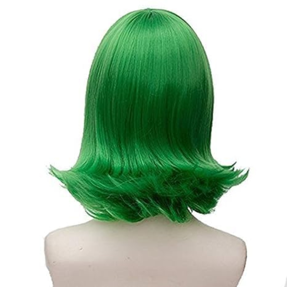 Pelucas cortas onduladas verde - Men'S Vegan Accessories reseña y precio