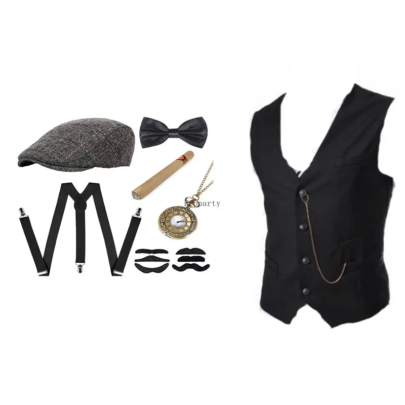Conjunto de disfraz y accesori - Men'S Accessories In The 1920S reseña y precio