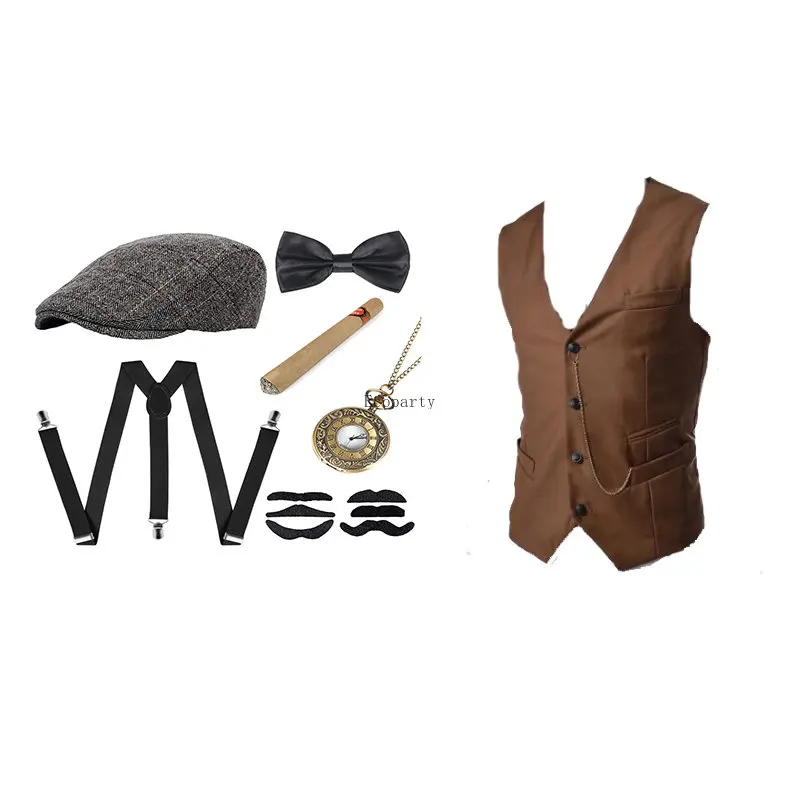 Conjunto de disfraz y accesori - Men'S Accessories In The 1920S reseña y precio