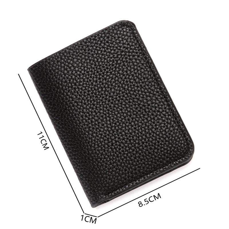 Cartera corta de cuero PU para - Money Clip Slim reseña y precio