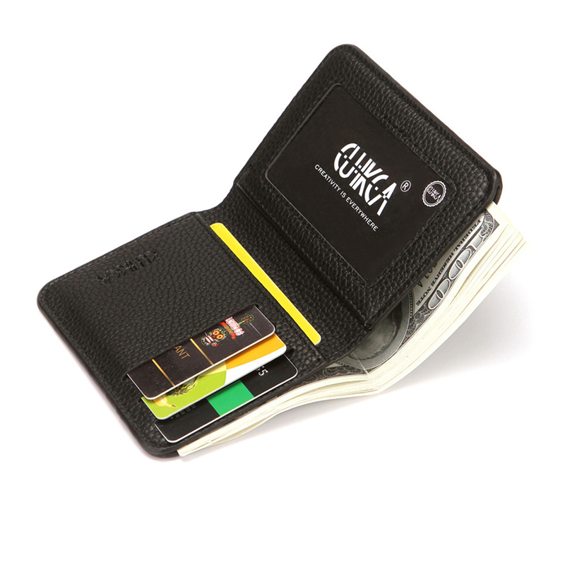 Cartera corta de cuero PU para - Money Clip Slim reseña y precio