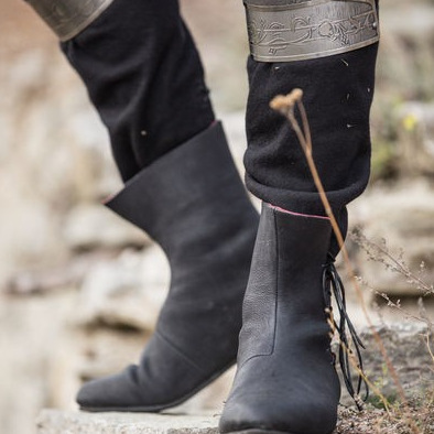 Zapato medieval de cuero para  - Men'S Victorian Accessories reseña y precio