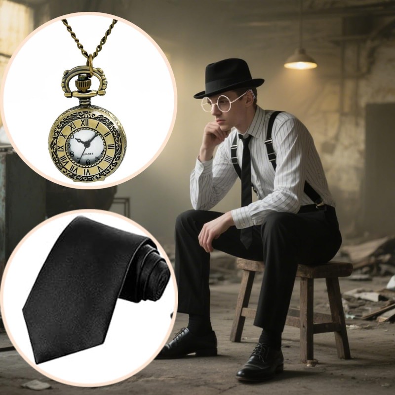 Conjunto de accesorios de disf - Men'S Accessories In The 1920S reseña y precio