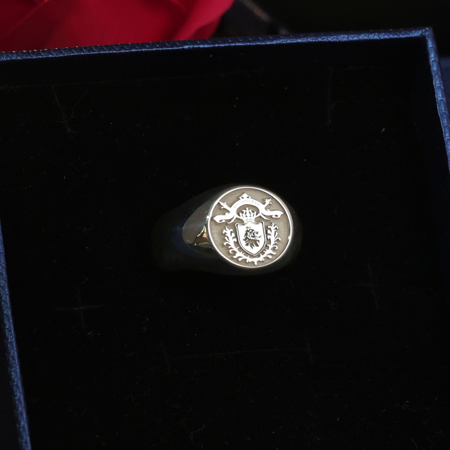 Anillo de Plata Sólida 925 de  - Signet Ring Men reseña y precio