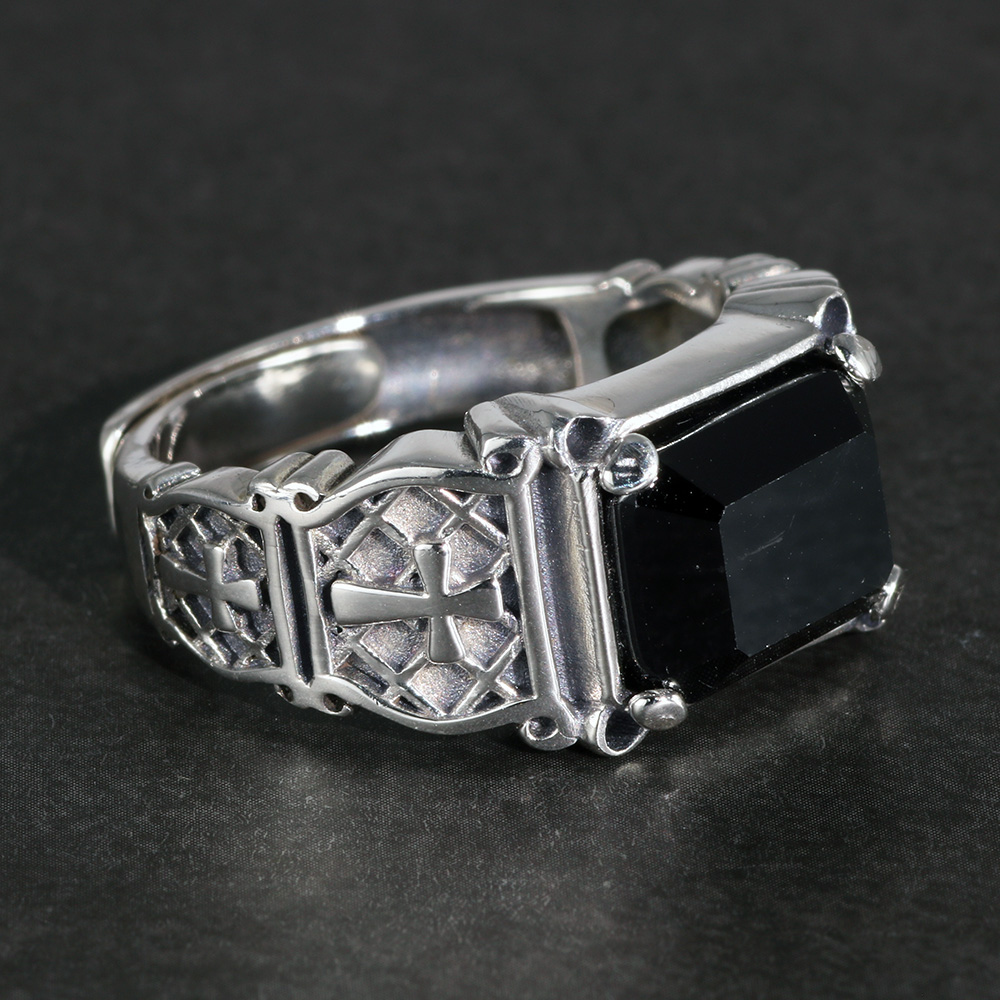 Vintage Punk plata 925 joyería - Signet Ring Men reseña y precio